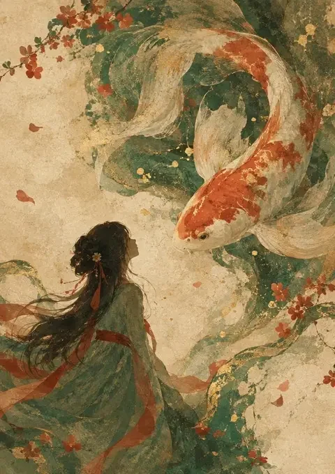 我的女友是锦鲤 · 短剧库 我的女友是锦鲤 短剧封面,甜宠恋爱题材